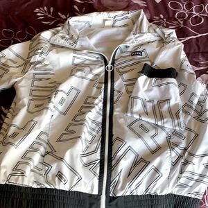 Pink lightweight zip up